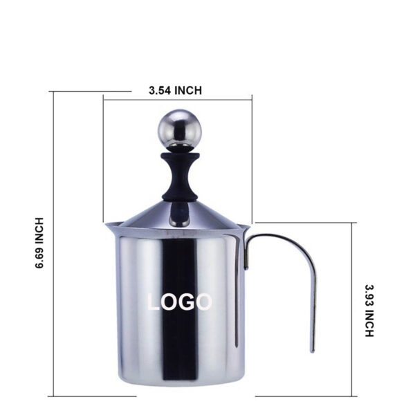 GA8455---Manual Milk Creamer Hand Pump Frother - Image 2