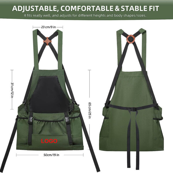GA8472---Gardening Apron For Women Men - Image 2