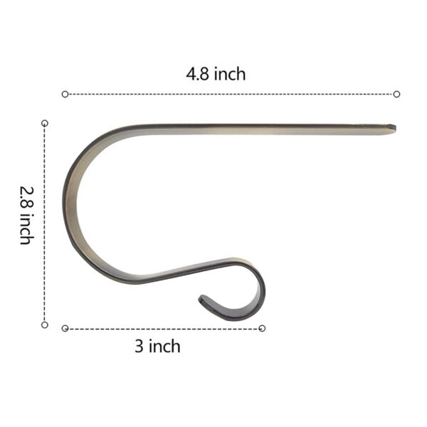 GA8511---Christmas Stocking Hangers Xmas Ornament Hook - Image 2