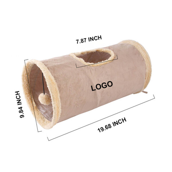 GA8519---Durable Pet Collapsible Cat Tunnel - Image 2