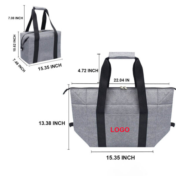 GA8531---Portable Large Insulated Tote Bag - Image 2