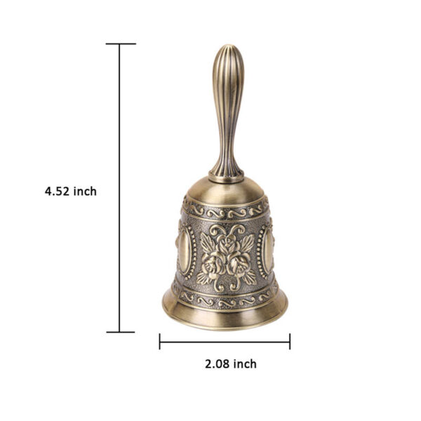 GA1531---Metal Call Bell Alarm Hand Bell - Image 2
