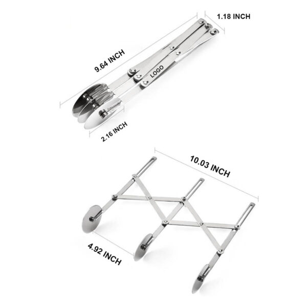 GA1043---3 Wheel Stainless Steel Pastry Cutter - Image 2