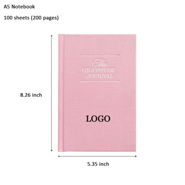 GA1617---Gratitude Journal Hardcover Notebook A5 - Image 2