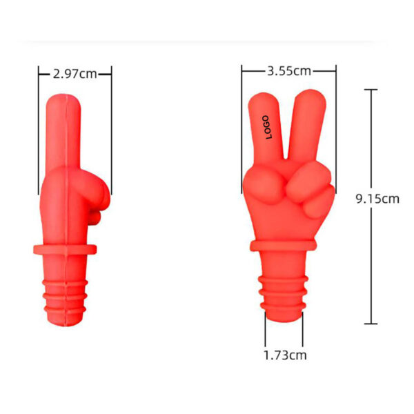 GA1073---Silicone Wine Stoppers - Image 2