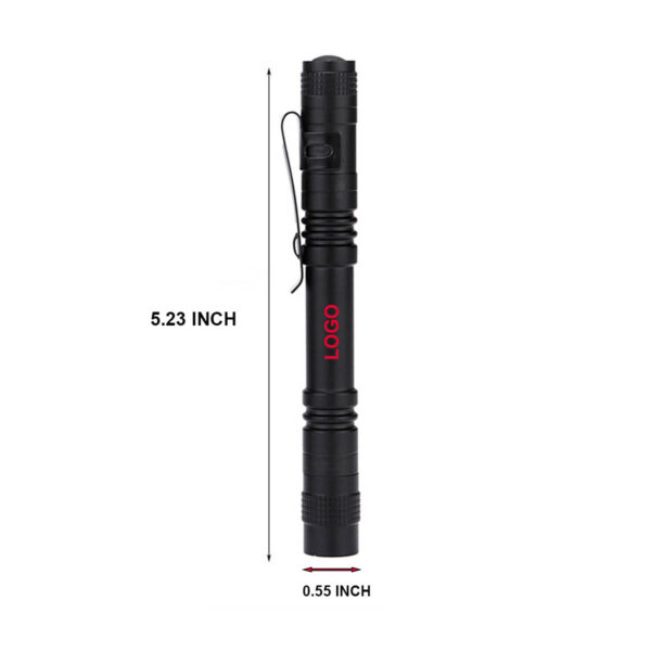 GA1010---LED Pocket Pen Light With Clip - Image 2