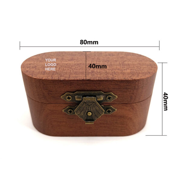 GA1082---Wooden Guitar Picks Case Holder - Image 2