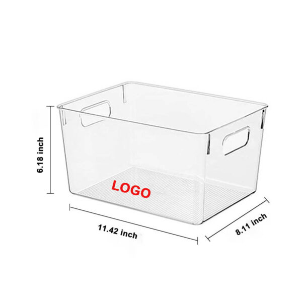 GA8023---Clear Space Plastic Storage Bins - Image 2