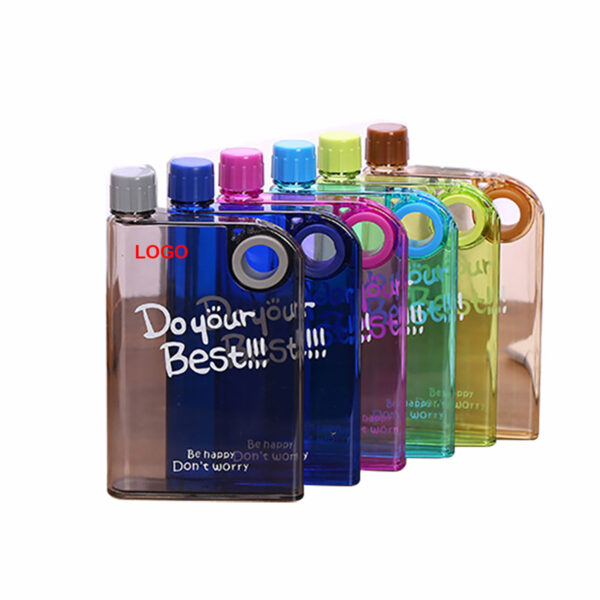 GA8335---Reusable Flat Water Bottle Drink Bottle - Image 3