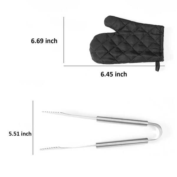 GA8136---BBQ Grill Tools Set With Case - Image 3