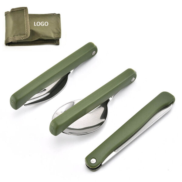 GA8148---Travel Camping Foldable Cutlery Set - Image 3