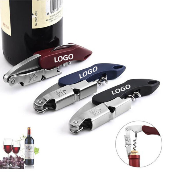 GA8149---Stainless Steel Waiter Corkscrew Wine Opener - Image 3