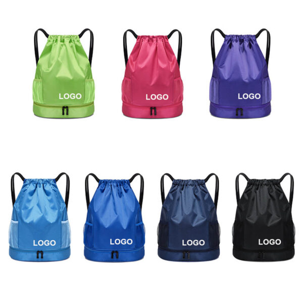 GA8169---Waterproof Drawstring Backpack Beach Bag - Image 3