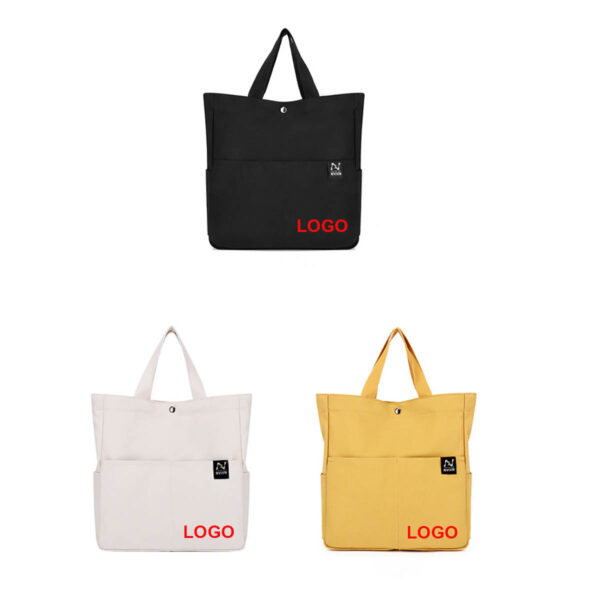 GA8187---Canvas Tote Bag Women Handbag - Image 3