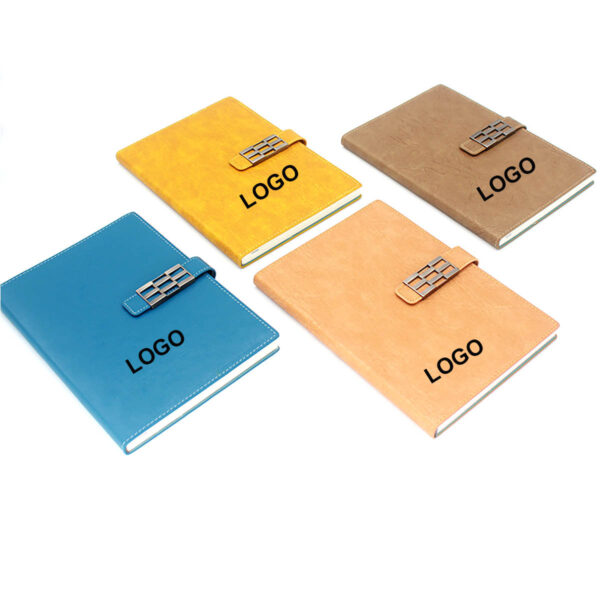 GA1296---Leather Cover A5 Journal Notebook - Image 3