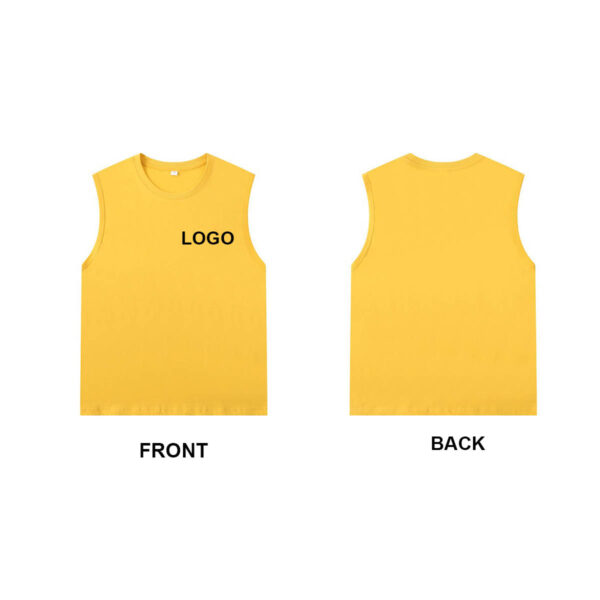 GA8212---Men Women Cotton Tank Top - Image 3
