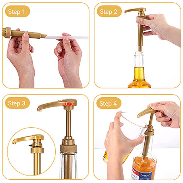 GA1027---Coffee Syrup Pump Dispenser - Image 3