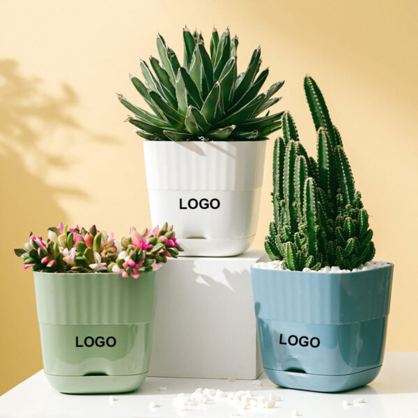GA8272---Plastic Succulent Plant Indoor Flower Pots - Image 3