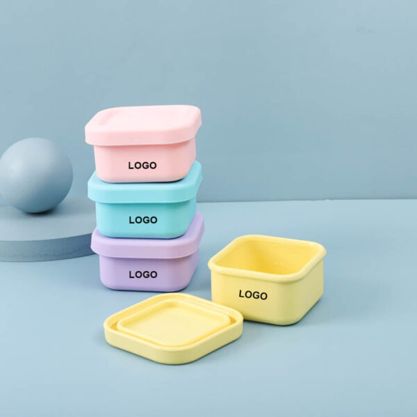 GA8282---Reusable Silicone Bento Box Lunch Container - Image 3