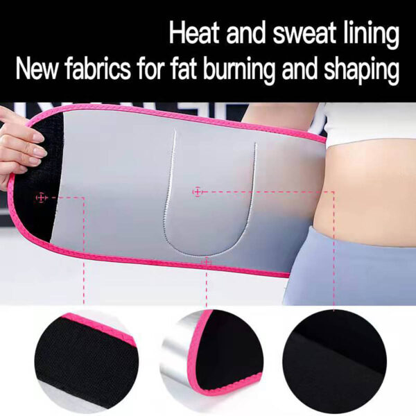 GA8289---Sweat Waist Trimmer For Women - Image 3