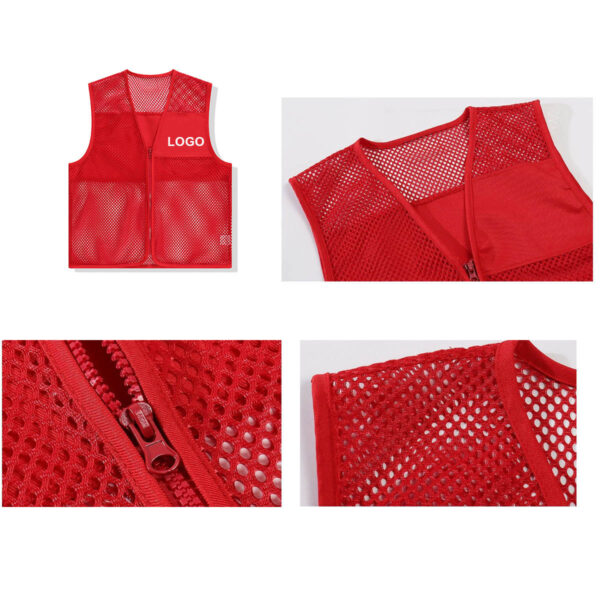 GA8308---Volunteer Activity Team Mesh Vest - Image 3