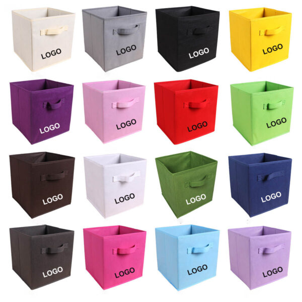 GA8325---Foldable Non Woven Fabric Storage Box - Image 3