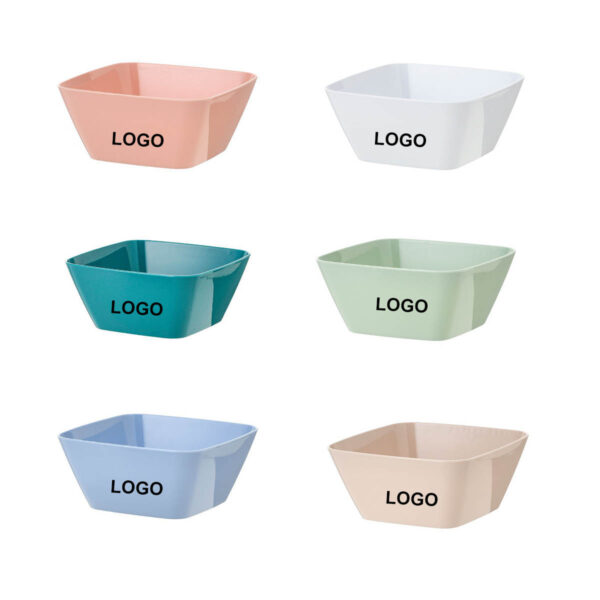 GA8339---Unbreakable Plastic Square Salad Bowls - Image 3