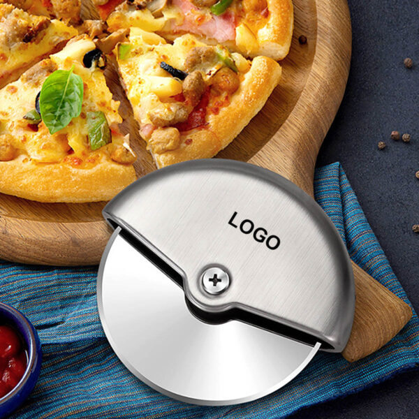 GA8343---Stainless Steel Pizza Cutter Wheel - Image 3
