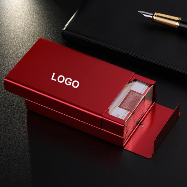 GA8362---Metal Cigarette Case Automatic Slider - Image 3