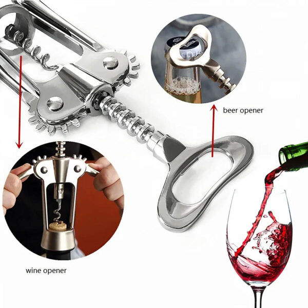 GA8385---Zinc Alloy Premium Wine Bottle Opener - Image 3