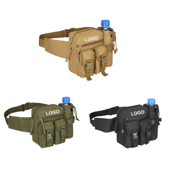 GA8393---Tactical Waist Bag Water Bottle Holder - Image 3
