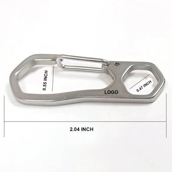 GA8422---Stainless Steel Keychain Release Snap Hook - Image 3