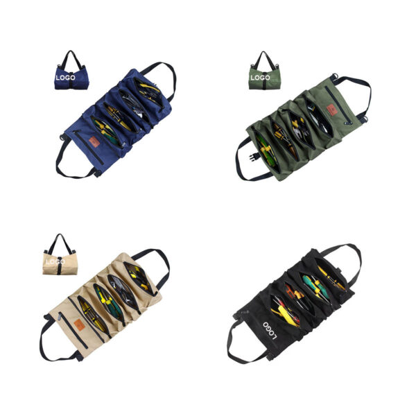 GA8427---Heavy Duty Roll Up Tool Bag Organizer - Image 3