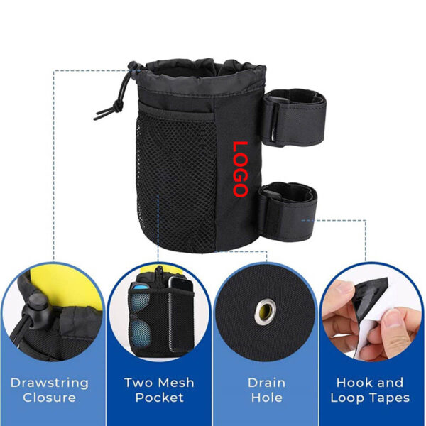 GA8436---Bicycle Water Bottle Cup Holder Bag - Image 3