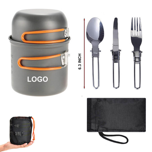 GA8438---Camping Picnic Backpacking Cooking Set - Image 3