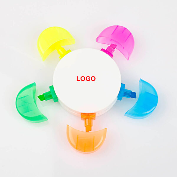 GA8515---Flower Shape Pen Petals Highlighters - Image 3
