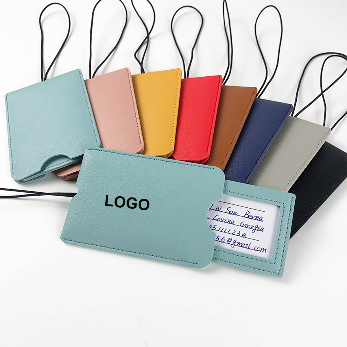 GA1067---Pu Leather Suitcase Luggage Tag - Image 3