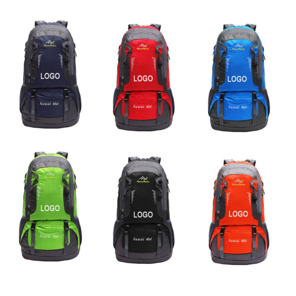 GA1002----Men Women 60L Large Travel Backpack - Image 3