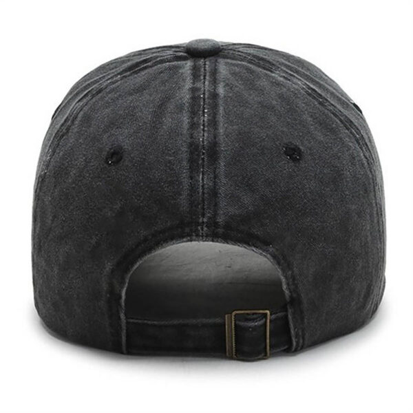 GA8003---Vintage Washed Distressed Cotton Baseball Cap - Image 3