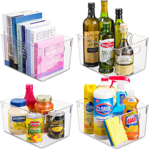 GA8023---Clear Space Plastic Storage Bins - Image 3