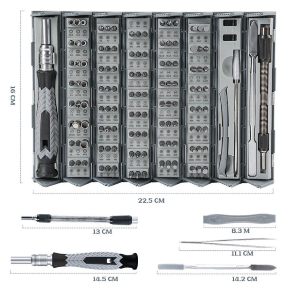 GA1045---126 In 1 Portable Precision Screwdriver Set - Image 3