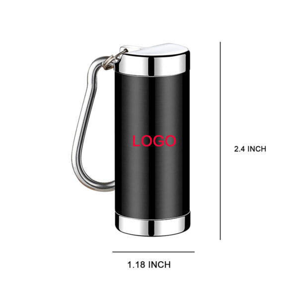 GA8037---Portable Metal Keychain Ashtray - Image 3