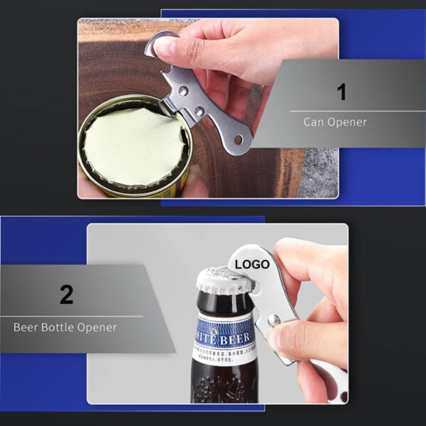 GA8342---Stainless Steel Beer Bottle Can Opener - Image 4