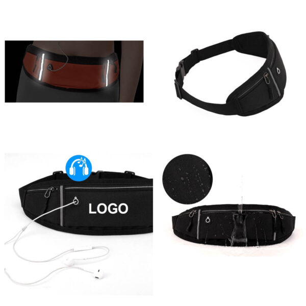 GA8357---Running Fitness Waist Pouch Waterproof - Image 4