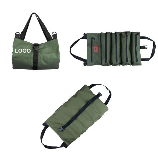 GA8427---Heavy Duty Roll Up Tool Bag Organizer - Image 4