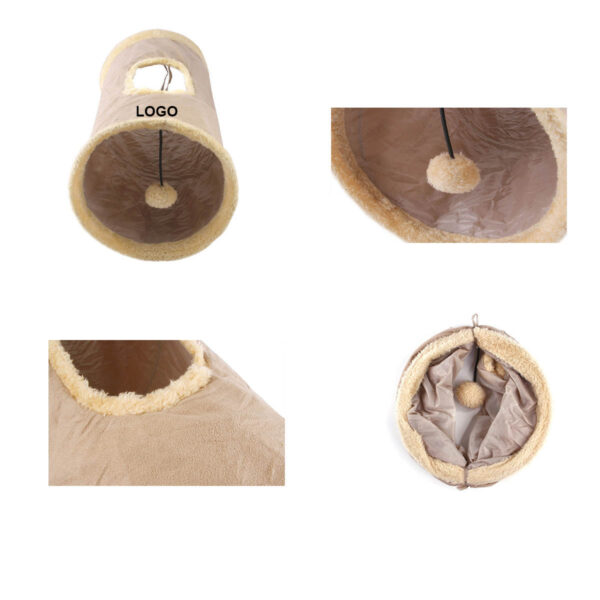 GA8519---Durable Pet Collapsible Cat Tunnel - Image 4