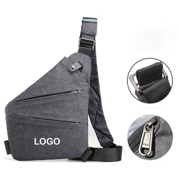 GA8318---Men Women Chest Bag Shoulder Bag - Image 4