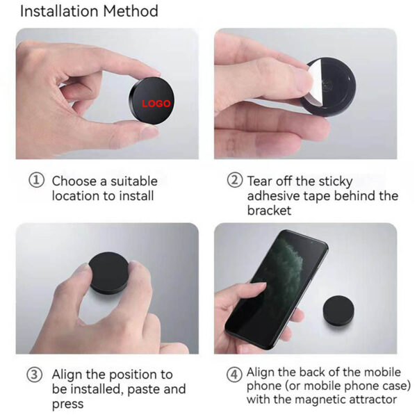GA8161---Magnetic Mobile Phone Holder Car Dashboard - Image 4