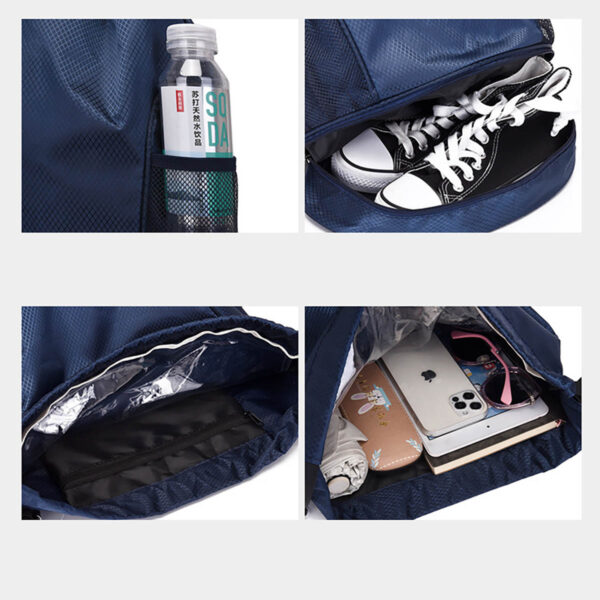 GA8169---Waterproof Drawstring Backpack Beach Bag - Image 4