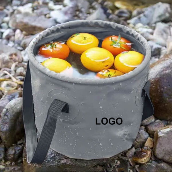 GA8214---Outdoor Collapsible Bucket With Handle - Image 4